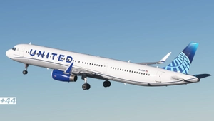 United Airlines EVO Blue (N44501) Fenix A321 IAE SL - 8K thumbnail 4
