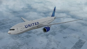United Airlines 'Evo-Blue' [Pack] w/Cabin | PMDG B777-200 thumbnail 12