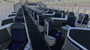 United Airlines 'Evo-Blue' [Pack] w/Cabin | PMDG B777-200 thumbnail 16