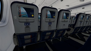 United Airlines 'Evo-Blue' [Pack] w/Cabin | PMDG B777-200 thumbnail 21