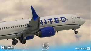 United Airlines Livery Pack | iFly 737 MAX 8 | 4K thumbnail 3