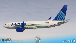 United Airlines Livery Pack | iFly 737 MAX 8 | 4K thumbnail 6