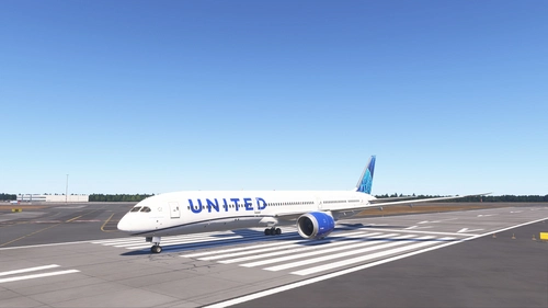United Airlines N12010 Asobo Boeing 787-10 - 4K