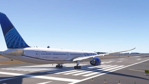 United Airlines N12010 Asobo Boeing 787-10 - 4K thumbnail 3