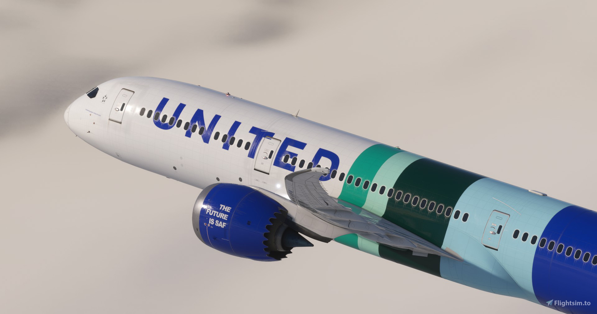 United Airlines - N24988 | Horizon 787-9 | 4K | SAF for