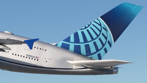 United Airlines N380UA Fictional FlyByWire A380X [Cabin] - 8K thumbnail 5