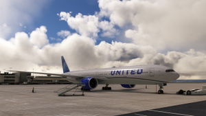 United Airlines  + Cabin PMDG 777-300ER Six Pack thumbnail 5