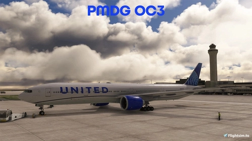 United Airlines  + Cabin PMDG 777-300ER Six Pack