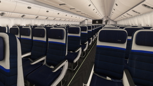 United Airlines  + Cabin PMDG 777-300ER Six Pack thumbnail 6