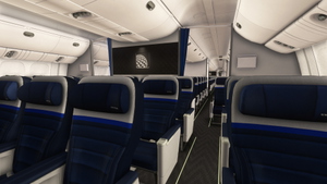 United Airlines  + Cabin PMDG 777-300ER Six Pack thumbnail 8