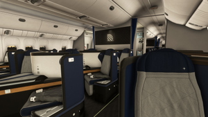 United Airlines  + Cabin PMDG 777-300ER Six Pack thumbnail 10