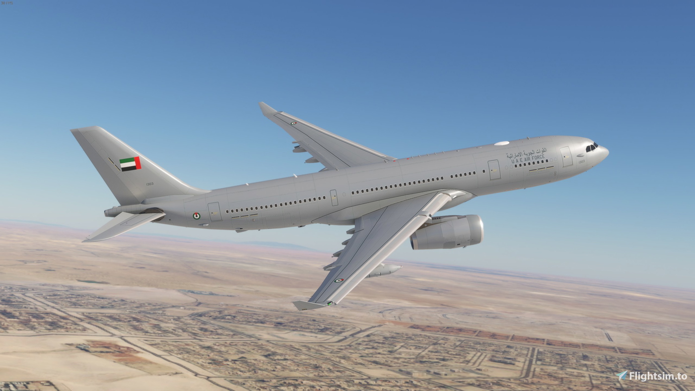 United Arab Emirates Air Force (UAEAF) | A330 MRTT 1303 のために Microsoft ...
