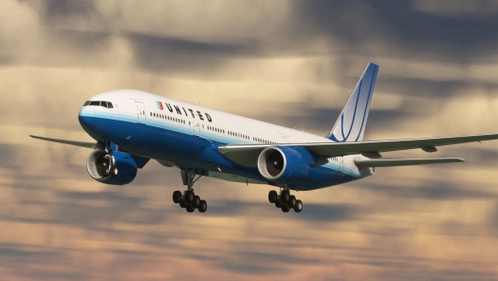United ("Blue Tulip" - N221UA) - PMDG 777-200ER (PW)