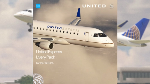 United Express Livery Pack | FSS E175 | 8K