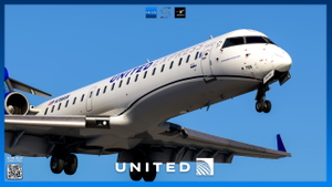 United Express (SkyWest) Livery Pack | Aerosoft CRJ700 V2 | 4K thumbnail 2