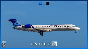United Express (SkyWest) Livery Pack | Aerosoft CRJ700 V2 | 4K thumbnail 5