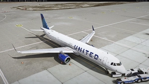 United N44501 livery for Inibuilds A321NEO/LR MSFS2024 (with cabin) thumbnail 3