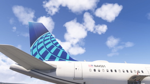 United N44501 livery for Inibuilds A321NEO/LR MSFS2024 (with cabin) thumbnail 9