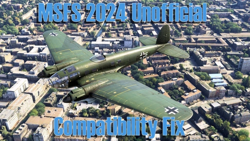 Unofficial MSFS2024 HotFix for the Heinkel HE-111