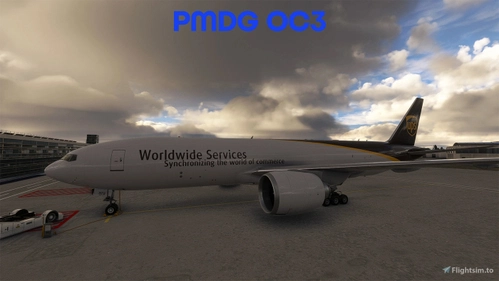 UPS Cargo N372UP, N373UP & N374UP PMDG B777F