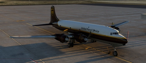 Ups Livery for Douglas DC-6A