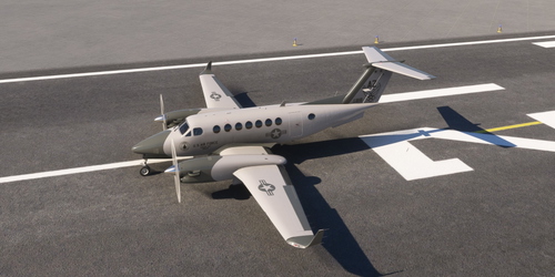 US Air Force Officers Transport (King Air Version)