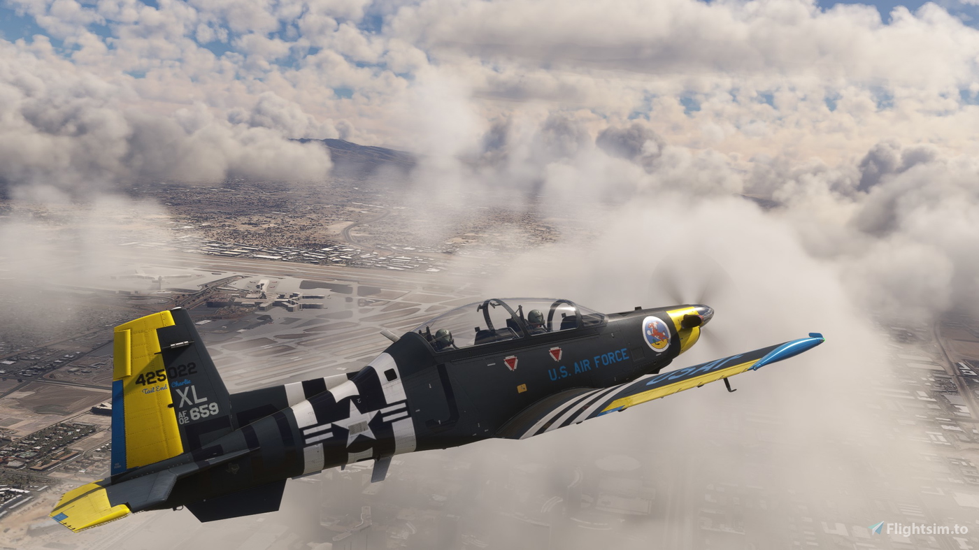 US Air Force T-6A 96th FTS Heritage for Microsoft Flight Simulator