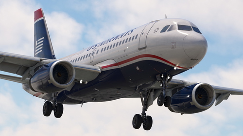 US Airways | Pack | w/Cabin | Fenix A319 (8K + 4K)
