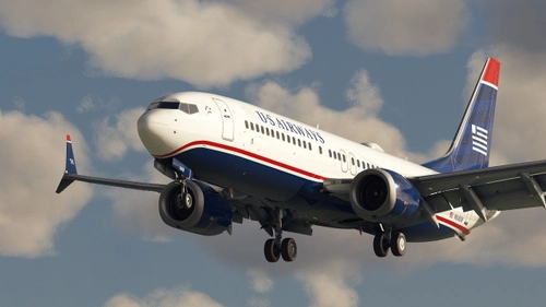 US Airways (Fictional - N668UW) - iFly Boeing 737 MAX