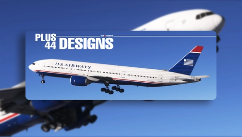 US Airways (N661US) PMDG 777-200ER - 8K