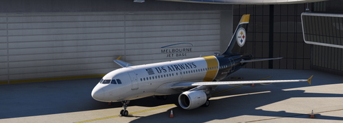 US Airways "Steelers" (2014) | N733UW | Fenix A319 CFM 