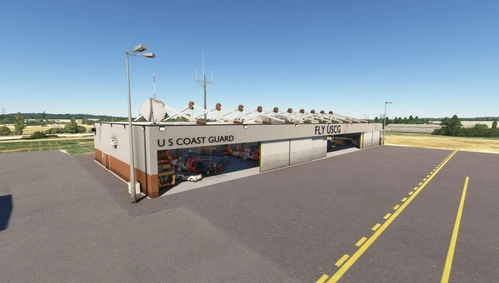 US Coast Guard Air Station KTVC, Traverse City, MI (for MSFS 2020)