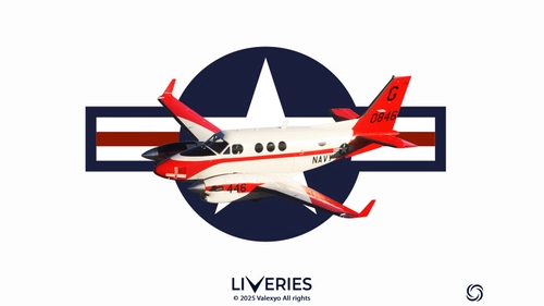 US NAVY | KingAir C90 [8K]