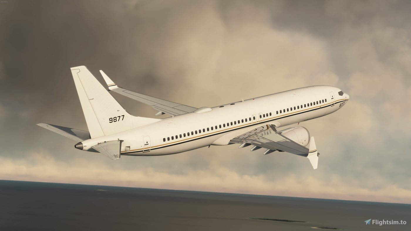 US Navy Lone Star Express | 737 MAX 8 (C-40D) 9877 pour Microsoft ...