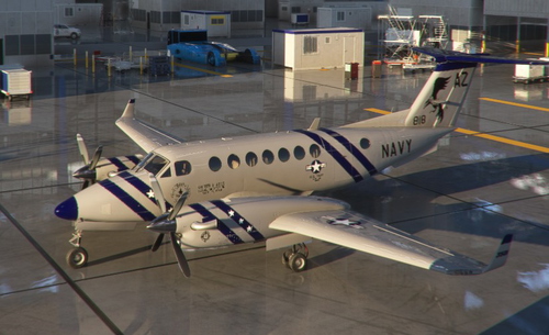 US Navy Officers Transport (King Air Version)