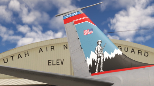 Utah Air National Guard Special Tail KC-135 (Delta Simulations)