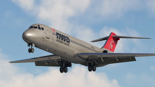 NWA (Northwest - N8921E) - SkySimulations DC-9-30