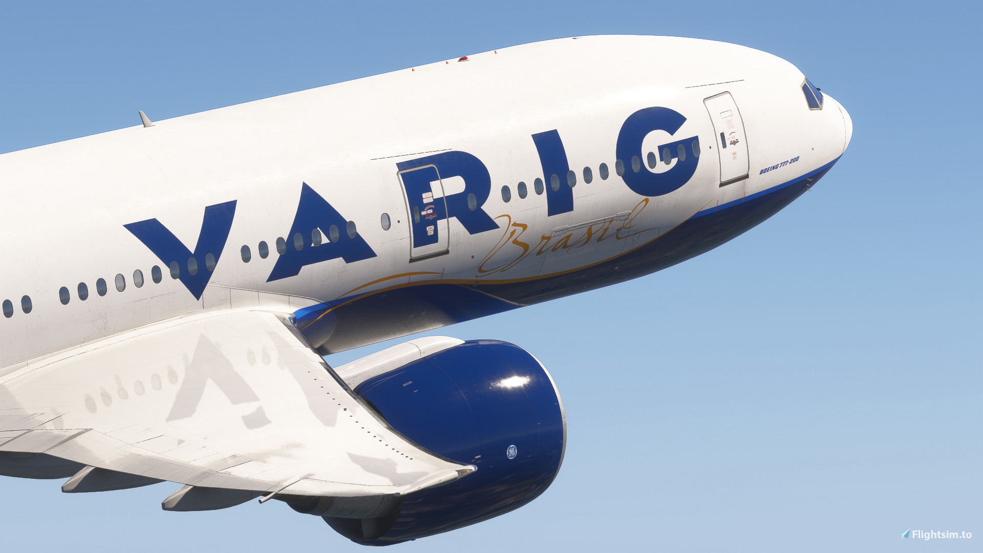 Varig Brasil [Pack Fictional] w/cabin |PMDG 777-200ER - MSFS Add-on ...
