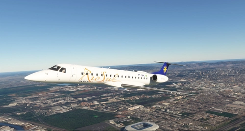 Varig Rio-Sul | PT-SPK | SimFederation Embraer 145 | 4K