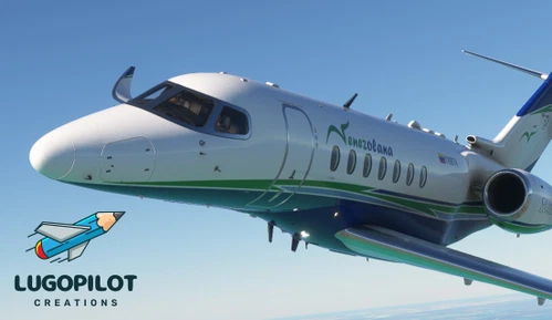 Venezolana Airlines YV8874 ( Fictional texture) | Asobo Citation Longitude
