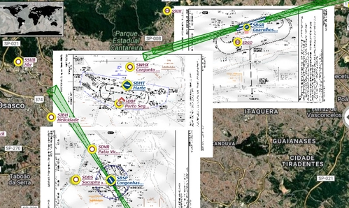 VFR Charts Brazil for Little Navmap