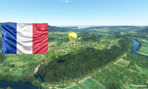 VFR Reporting Points France (High Visibility)