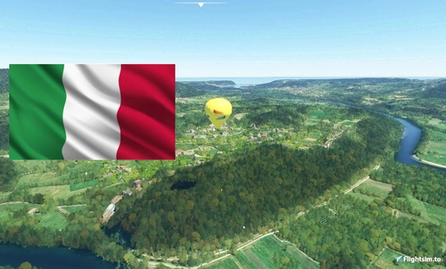 VFR Reporting Points Italy (High Visibility)