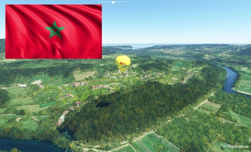 VFR Reporting Points Morocco (High Visibility)
