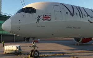 Virgin Atlantic fleet pack - IniBuilds A350-1000 - MSFS 2020/24 8K & 4K thumbnail 7
