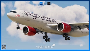 Virgin Atlantic Fleet Pack | Headwind A330NEO | 8K & 4K thumbnail 4