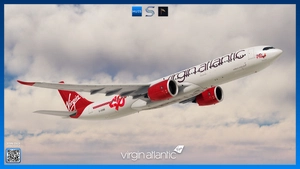 Virgin Atlantic Fleet Pack | Headwind A330NEO | 8K & 4K thumbnail 7