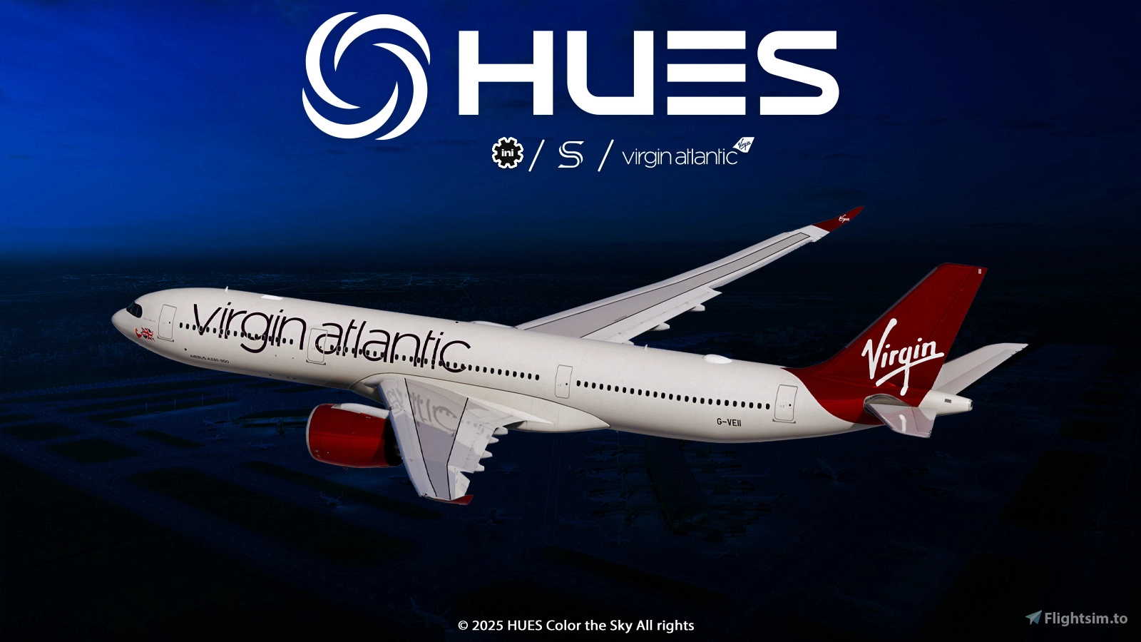 Virgin Atlantic Fleet Pack | Headwind A330NEO | 8K & 4K - Image 1