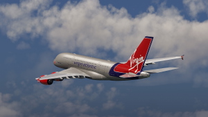 Virgin Atlantic ("Silver Dream Machine" Livery) - FlyByWire A380x thumbnail 3