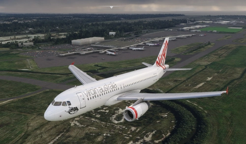 Virgin Australia livery for the LatinVFR A320ceo IAE